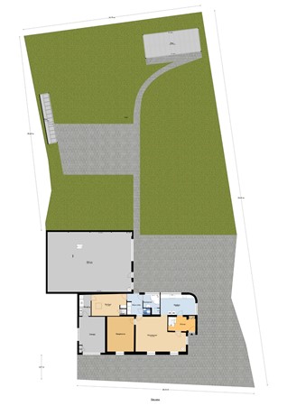 Floorplan - Westgaag 34, 3155 DG Maasland